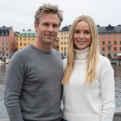 David from Chicago and Ingrid from Sweden who connected on DatingSkillss platform