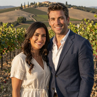 Mark from Texas and Francesca from Italy who met on DatingSkillss European dating site